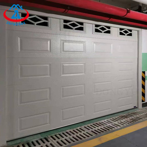 Zhtdoors thiết kế mới nhất cảm biến an ninh cửa nhà để xe cắt cửa nhà để xe một mảnh cửa nhà để xe - Product Image 2