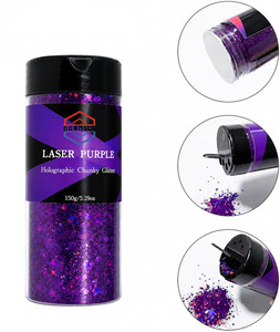 Kit de paillettes bio végétales sans plastique, longue tenue, faciles à laver, paillettes épaisses, parfaites pour le visage, les cheveux, la peau, les concerts, les costumes, le maquillage artistique - Product Image 3
