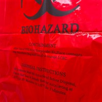 Sacs poubelles médicaux de haute qualité 36x39 pouces, rouge et jaune, en PP, résistants aux perforations et aux hautes températures, pour usage hospitalier et clinique