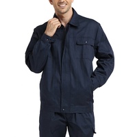 Vêtements de travail personnalisés OEM, design classique, vêtements de travail d'usine, uniforme de travail, veste pour hommes
