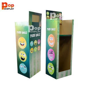 Розничный магазин Рекламные плюшевые игрушки POS дисплей стенд POS картонный грузоотправитель напольный стеллаж - Product Image 5