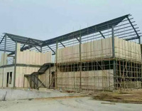 Maison préfabriquée / Panneau en silicate de calcium / Panneau sandwich / Structure en acier préfabriquée / Installation rapide / Villa de haute qualité