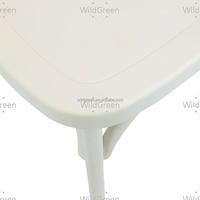 Chaises empilables en résine plastique blanche, durables, pour mariage, fête, restaurant, hôtel, vente en gros d'usine