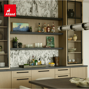 Allandgroup - Mueble de Cocina de Madera Real Norteamericana con Diseño de Listones, Personalizado y de Lujo, con Accesorios - Product Image 2