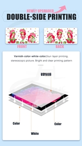 Impresora Plotter Millantech Xp600 de Doble Cabezal, Máquina de Impresión por Transferencia Holográfica UV DTF, Impresora UV DTF para Pegatinas de Cristal en Rollo - Product Image 3