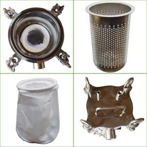 Carcasa de filtro de bolsa Equipo de purificación de filtro de agua de bolsa de filtro de acero inoxidable 304 - Product Image 3