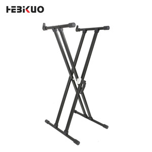 Q210C HEBIKUO Grossiste électronique professionnel double x musique robuste support de clavier pour <span class=keywords><strong>orgue</strong></span> <span class=keywords><strong>piano</strong></span> - Product Image 1