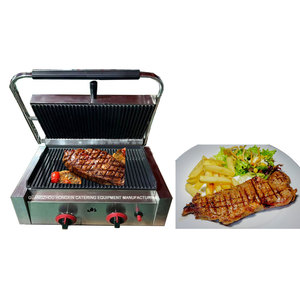 Nhà hàng thương mại hevy Duty <span class=keywords><strong>gas</strong></span> Panini nướng, <span class=keywords><strong>gas</strong></span> Grill <span class=keywords><strong>griddle</strong></span> Panini Máy ép - Product Image 4