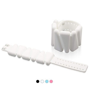 2 lb/paire, étanche, portable, force, exercice de Fitness, réglable, Bracelet en métal en Silicone, <span class=keywords><strong>cheville</strong></span>, poignet, bracelets de poids - Product Image 6