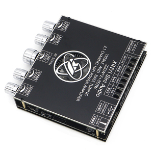 Placa amplificadora de potência <span class=keywords><strong>Bluetooth</strong></span> XY-S350H, módulo de amplificador de potência <span class=keywords><strong>Bluetooth</strong></span> de 2.1 canais, <span class=keywords><strong>subwoofer</strong></span> alto e baixo 220W * 2 + 350W - Product Image 5