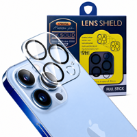 Protection d'écran en verre trempé 3D 9H anti-rayures et protection d'objectif de caméra arrière pour iPhone 15, 16, 17, 18 Pro Max – Vente en gros
