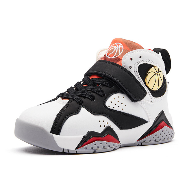 Новые детские баскетбольные кроссовки для осени, детские кроссовки для мальчиков среднего размера, спортивная обувь для мальчиков