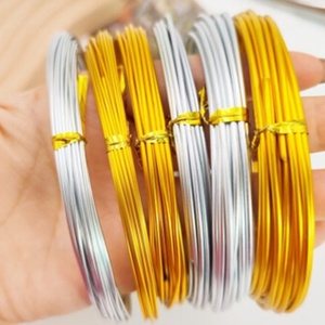 ลวดอลูมิเนียมสีดำและสีเงิน1มม. สำหรับวัสดุงานฝีมือตกแต่งบอนไซ - Product Image 3