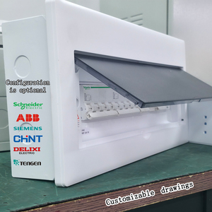 Gabinete Eléctrico de <span class=keywords><strong>Bajo</strong></span> Voltaje PZ30 de 10-38 Circuitos, de Alta Calidad, en ABS/Metal, para Montaje en Pared Interior/Exterior, IP40 20A-120A - Product Image 1