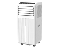 Mini Aire Acondicionado Portátil de 9000 BTU con Pantalla LED y Control Remoto para Hogar, Oficina, RV y Uso en Exteriores