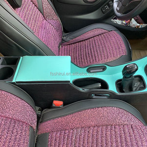 Support de rangement pour <span class=keywords><strong>accoudoir</strong></span> de voiture avec porte-gobelet et port USB amélioré pour Citroën <span class=keywords><strong>C3</strong></span>-XR C-Elysée Peugeot 301 2012 2013 2014 2015 2016 2017 2018 2019 - Product Image 1