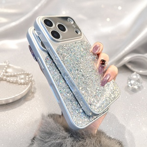 आईफोन फोन केस कस्टम डिजाइन के लिए स्ट्रैप के साथ ग्लिटर सीक्वल - Product Image 6