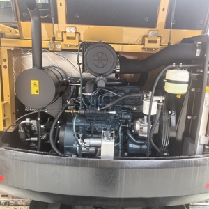 Excavadora SANY SY55U Amarilla, Equipo de Construcción Montado sobre Orugas Hidráulicas - Product Image 5