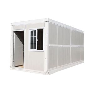 Dễ dàng để di chuyển và cài đặt 20ft có thể gập lại đóng mở phẳng gói container nhà với phòng tắm - Product Image 1