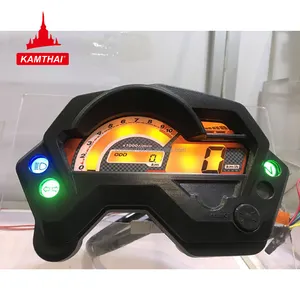 KAMTHAI Compteur de vitesse numérique Sepeda Motor lcd Compteur de vitesse pour moto pour YAMAHA FZ 16 Compteur de vitesse