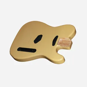 Cuerpo de guitarra Alder TL, color amarillo mantequilla brillante, componentes de guitarra Telecaster, piezas para bricolaje - Product Image 6