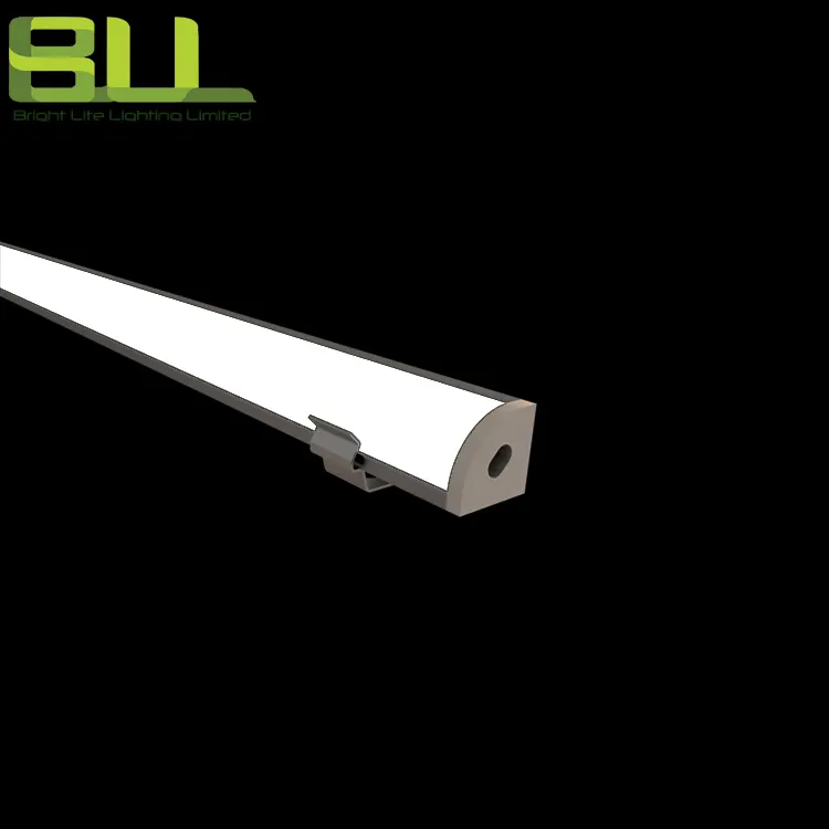 BLL-09 Aluminiumprofil/Extrusion mit superschlimmem 4mm-breiten LED-Raster für kommerzielle Dekoration