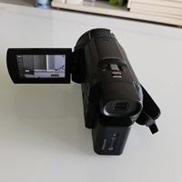 Caméra 4K haut de gamme Sonys FDR-AXP55 pour les voyages et les activités de plein air