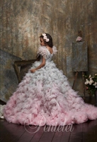 2025 robes de demoiselle d'honneur personnalisées volants perlés bijou cou filles Pageant petits enfants robe de première Communion