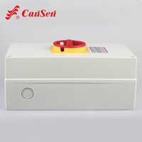 Interrupteur à came CanTak LW30-100 0-1 avec boîtier 100A 3P/4P ON-OFF IP65