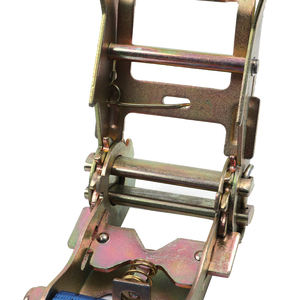 2 "5000kg 고강도 폴리프로필렌 웨빙 개폐식 더블 J 후크 CE 인증 래칫 타이 다운 - Product Image 5