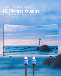 Cable HDMI 2.0 <span class=keywords><strong>de</strong></span> Alta <span class=keywords><strong>Velocidad</strong></span> 4K60Hz Justlink, Compatible con 3D 4K, Revestimiento <span class=keywords><strong>de</strong></span> PVC <span class=keywords><strong>de</strong></span> Alta Calidad para Laptop, Proyector y Monitor - Product Image 2