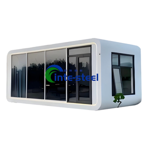 मोबाइल कार्यालय कैप्सूल मिनी मोबाइल प्रीफैब हाउस छोटे घर के कार्यालय में सेब केबिन डिचेबल कंटेनर पोर्टेबल हाउस - Product Image 1