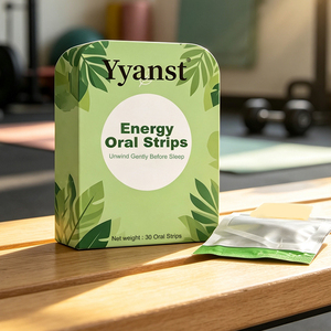 Yyanst Tiras Orales de Disolución Rápida, Película Oral Diaria Portátil, Suplemento Dietético Nocturno Suave para Adultos, 30 Tiras - Product Image 4