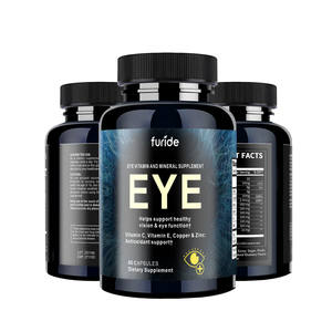 Cápsulas de Vitamina para os Olhos em Promoção na Amazon, 60 Contagens com Luteína e Zinco para Alívio da Secura Ocular e Proteção para os Olhos em Fronteira com o Computador - Product Image 3