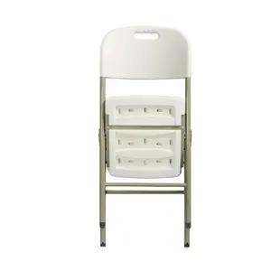 <span class=keywords><strong>Muebles</strong></span> de jardín modernos, silla plegable de plástico blanco usada barata a la venta - Product Image 1