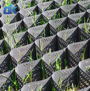 テクスチャ加工された穴あきHDPEプラスチックシートジオセル、水路の斜面補強保護用HDPEジオセルグリッド、芝生ジオセル - Product Image 5