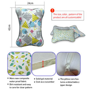 De Shanghai Bingfan Oreillers en gel rafraîchissant pour le sommeil Double mousse à mémoire de forme et gel Soins de l'enfant et du post-partum Changement de phase Materia - Product Image 6