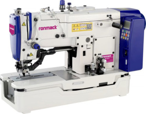 Máquina de Coser Industrial Electrónica de Cama Plana RONMACK RM-781F-I para Fábrica de Ropa - Product Image 1