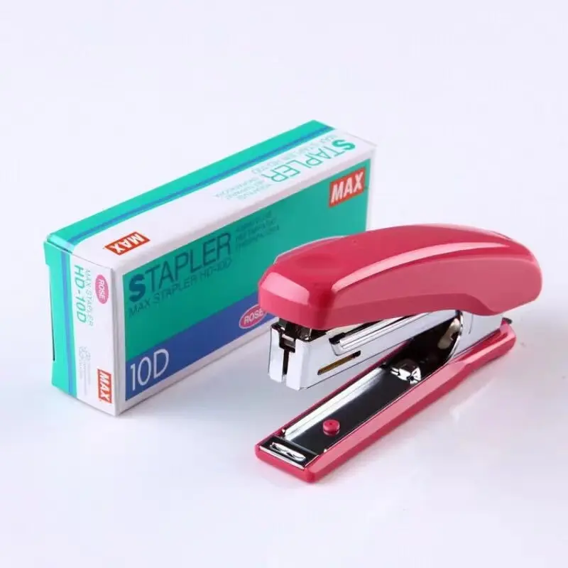 Stapler mekanik mesin manual bunga kantor kustom stapler kemasan Jepang kecil