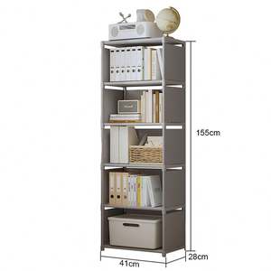 Armoire de rangement pliable <span class=keywords><strong>simple</strong></span> en tissu non tissé, à monter soi-même, peu coûteuse, pour la vente en gros - Product Image 6