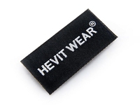 Étiquettes tissées personnalisées pour vêtements, étiquettes tissées pour t-shirts