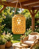 Lampes solaires à LED imperméables, lanterne suspendue alimentée par l'énergie solaire pour la décoration extérieure du jardin, de la cour, du patio, des fêtes