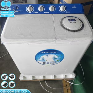 OEM/ODM 12kg Semi Automatic Washing Machine Large Capacity Double Tub Washing Machine with Independent Washing and Spin-drying - Product Image 2
