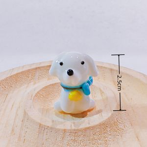 Dễ thương Mini Glass Dog Puppy Murano Glass figurine handmade Đồ chơi Thủy tinh động vật cho món quà nghệ thuật trang trí - Product Image 5