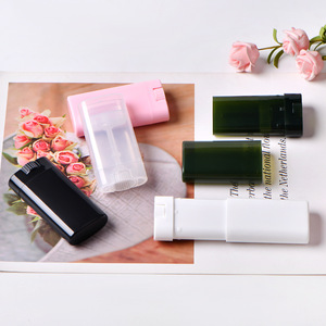 15g Transparent Blanc Noir <span class=keywords><strong>Deo</strong></span> Stick Ovale Plat Rouge À Lèvres Baume À Lèvres Tube rose Violet Cosmétique Crème Solaire Déodorant Tube - Product Image 3