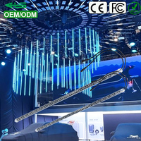 Éclairage d'exposition LED DMX, tube LED Pixel D30 D40, tube LED Pixel Artnet, tube LED météore décoratif, éclairage de scène