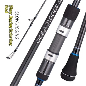 <span class=keywords><strong>Canne</strong></span> à pêche de haute qualité pour jigging lent de 1,98 m, compatible avec les moulinets électriques Fuji Guide 662S 662C, pour la pêche en mer depuis un bateau - Product Image 3