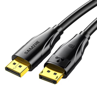 SAMZHE Câble 4K DP1.2 pour 2K/240Hz, compatible avec lecteur DVD, ordinateur portable, moniteur, projecteur et jeux