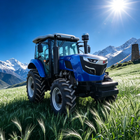 Tractor Compacto Multiusos 4x4 de Alta Resistencia, Aprobado por la EPA y la CE, para Jardín y Granja, con Motor Diésel de 50HP y Bomba de Rendimiento Confiable