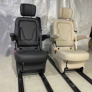 รถตู้ธรรมดารถเมอร์เซเดสเบนซ์ V260 V Class รถตู้แบบปรับแต่งได้สีเบจสีดำ - Product Image 4